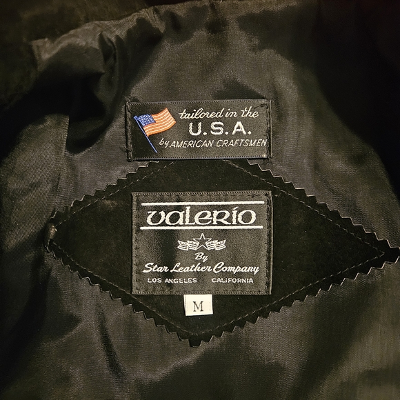 Black Fringe Leather Jacket - Picture 3 of 5